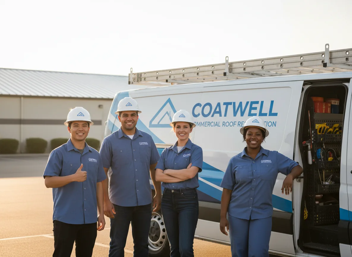 Commercial roof coating company in Advance, NC